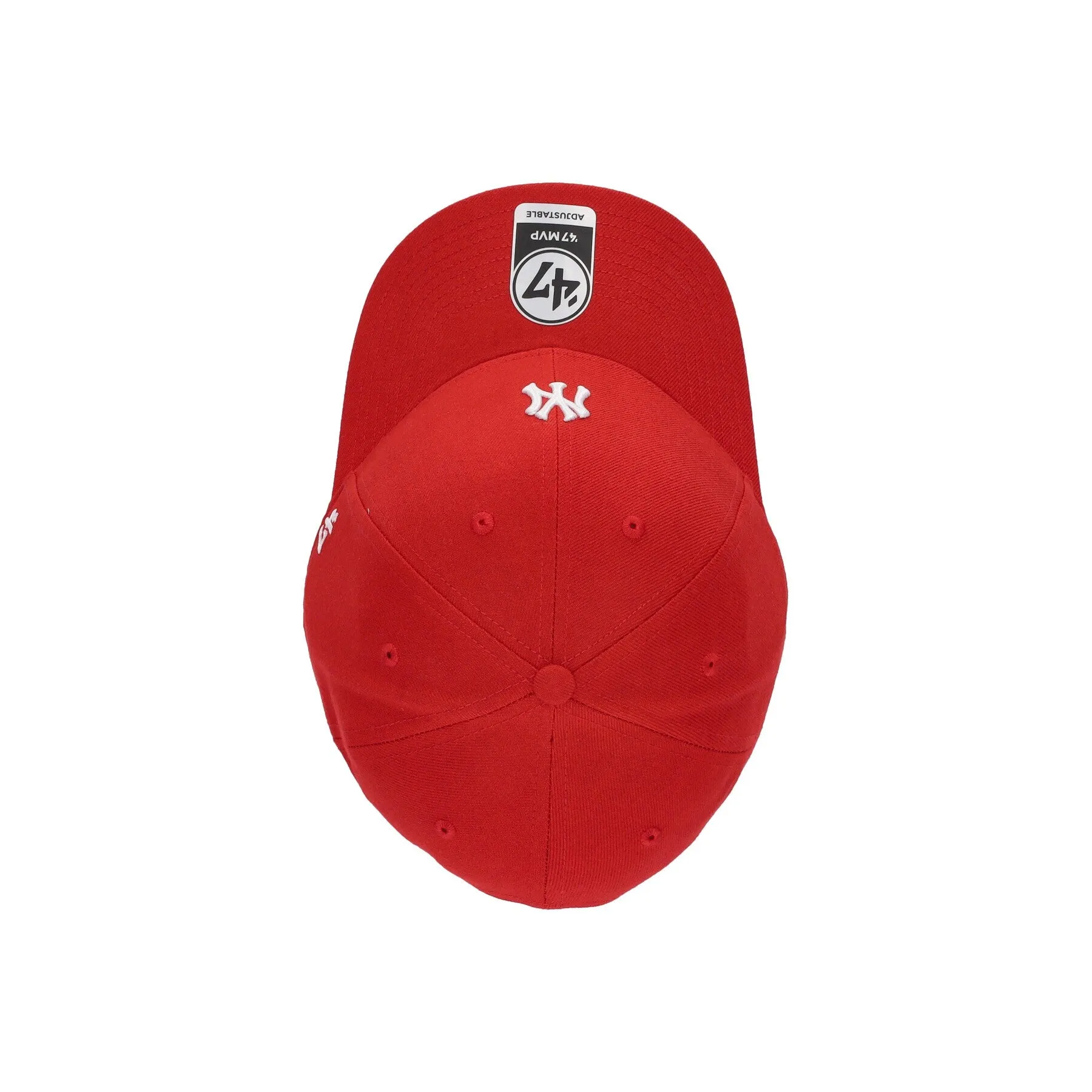 Cappellino Visiera Curva Uomo Mlb Base Runner Mvp Neyyan Red/white