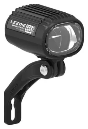 Fanale anteriore VAE Lezyne Led E-Bike Mini STVZO E65 nero