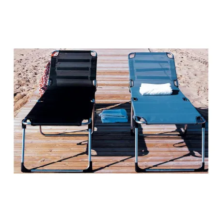 Lettino Fiam Amigo H.40 Bianco/Beige