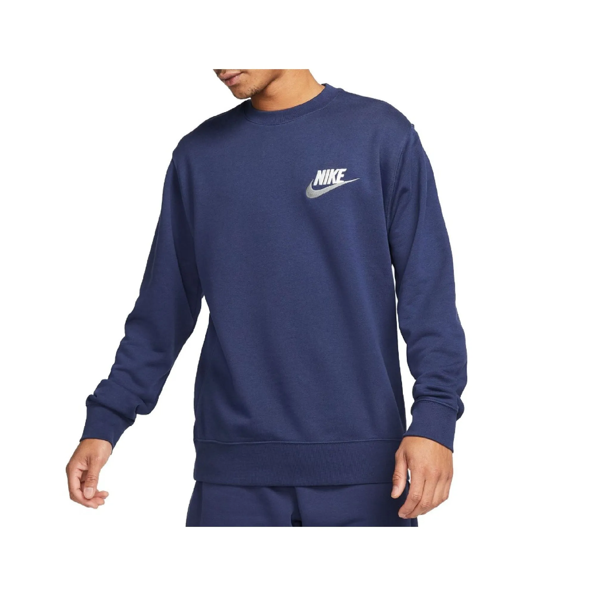NIKE M NK CLUB+ FT CREW LBR FB7684 410