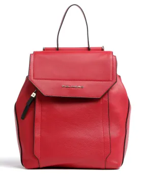  Piquadro Circle Zaino pelle rosso  