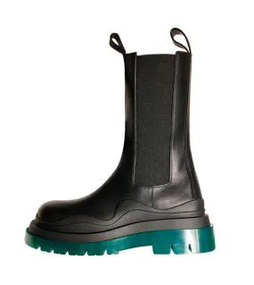 Stivaletti Chelsea uomo di lusso fatti a mano moda uomo stivaletti alti slip on scarpe casual da uomo allaperto altezza crescen